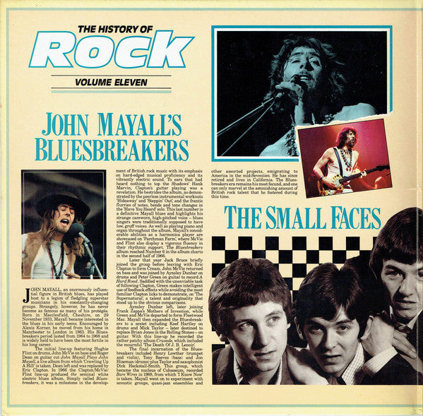 John Mayall's Bluesbreakers* / The Small Faces* / Them (3) : The History Of Rock (Volume Eleven) (LP, Comp, Mono)