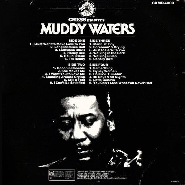 Muddy Waters : Chess Masters...Muddy Waters (2xLP, Comp)