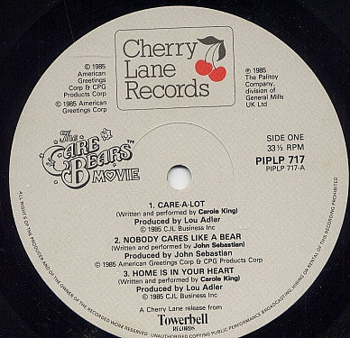 Various : The Care Bears Movie Original Soundtrack (LP, Album)