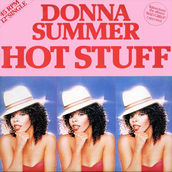 Donna Summer : Hot Stuff (12", Single, Red)