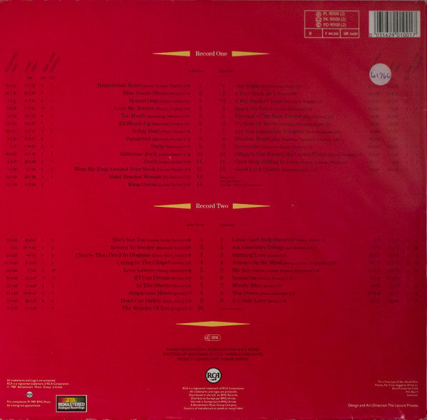 Elvis Presley : The All Time Greatest Hits (2xLP, Comp, Mono)