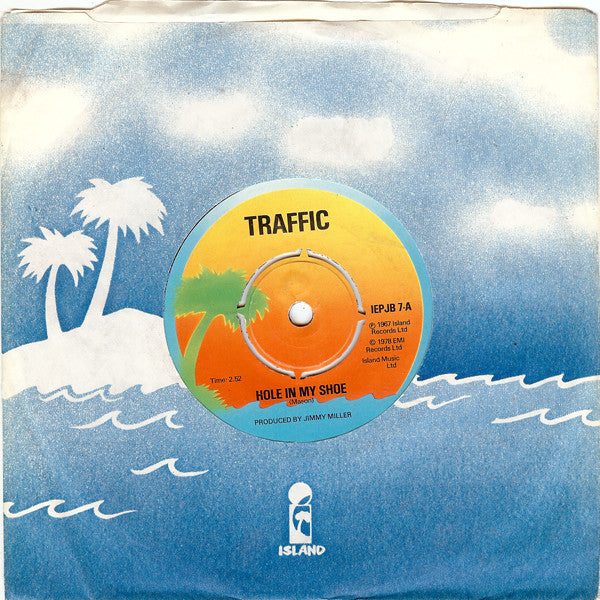 Traffic : Hole In My Shoe / Paper Sun (7", Single)
