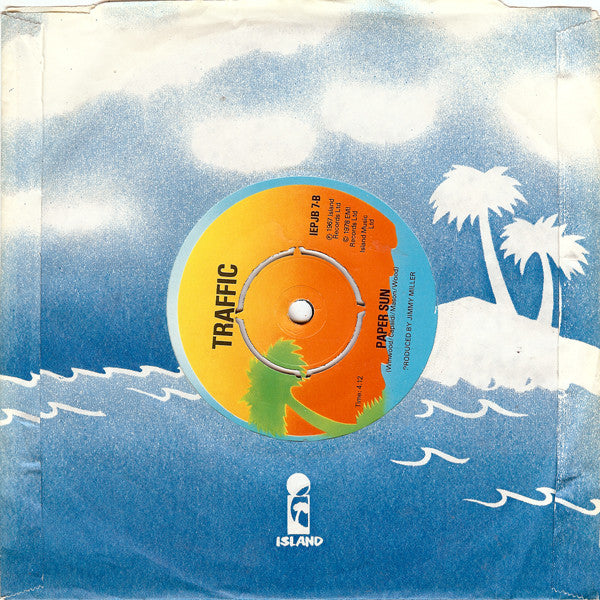 Traffic : Hole In My Shoe / Paper Sun (7", Single)