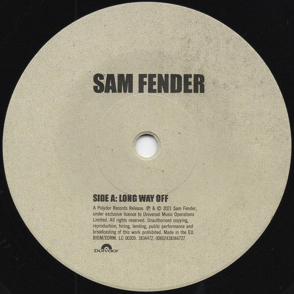 Sam Fender : Long Way Off (7", Single)