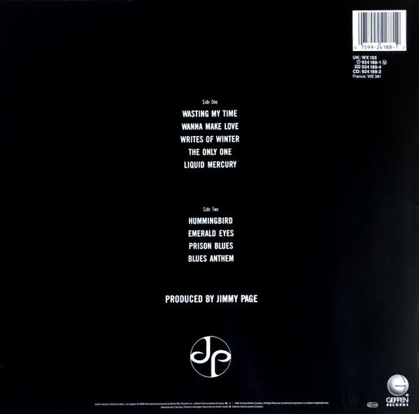 Jimmy Page : Outrider (LP, Album)