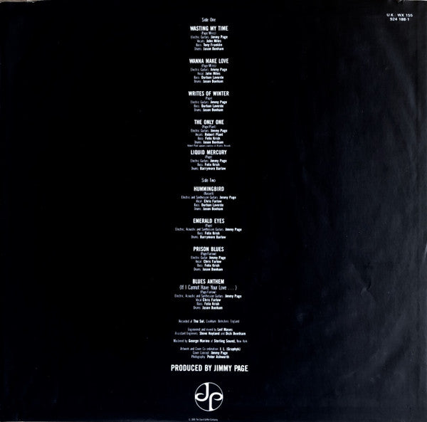 Jimmy Page : Outrider (LP, Album)