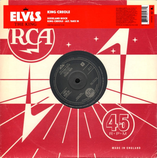 Elvis Presley : King Creole (10", Single, Ltd, RE, Num)