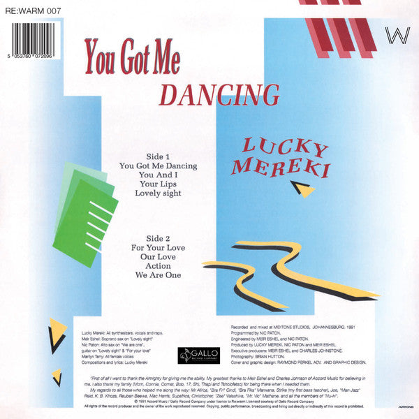 Lucky Mereki : You Got Me Dancing  (LP, Album, RE)