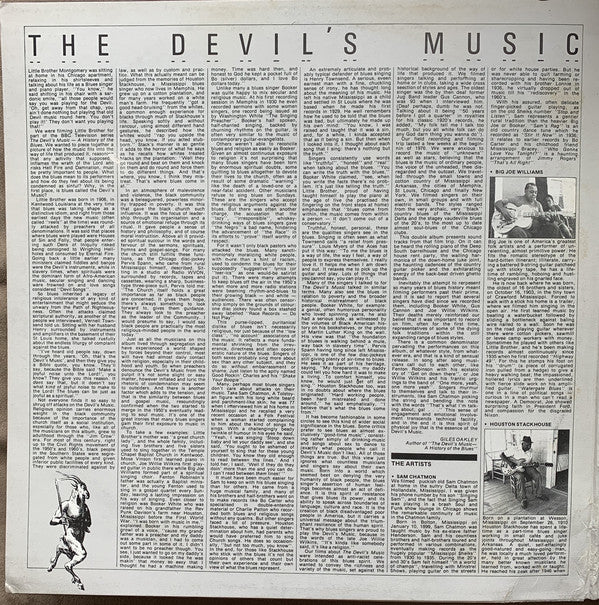 Various : The Devil's Music (From The BBC T.V. Series) (2xLP, Album, Mono)