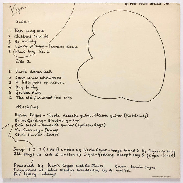 Kevin Coyne : Bursting Bubbles (LP)