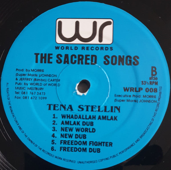 Tena Stelin* : Sacred Songs (LP)