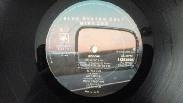 Blue Öyster Cult : Mirrors (LP, Album, Pic)