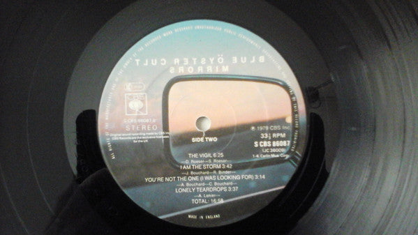 Blue Öyster Cult : Mirrors (LP, Album, Pic)