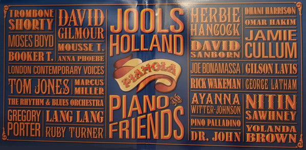 Jools Holland : Pianola Piano & Friends (2xLP, Album)