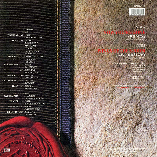 Whitesnake : Now You're Gone (7", Shape, Ltd, Pic)