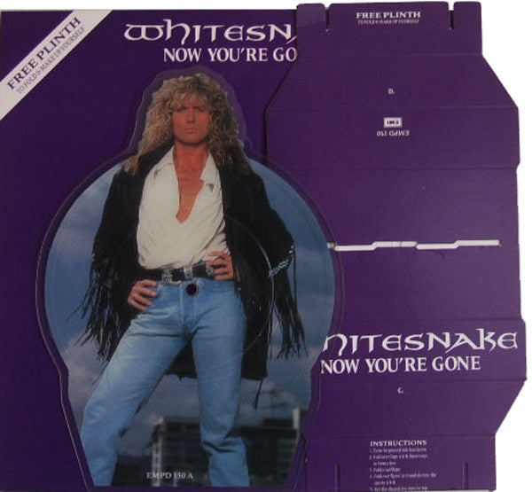 Whitesnake : Now You're Gone (7", Shape, Ltd, Pic)