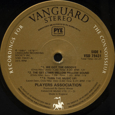 The Players Association : We Got The Groove! (LP, Album)