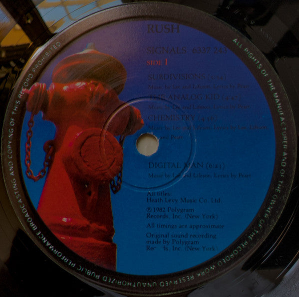 Rush : Signals (LP, Album)