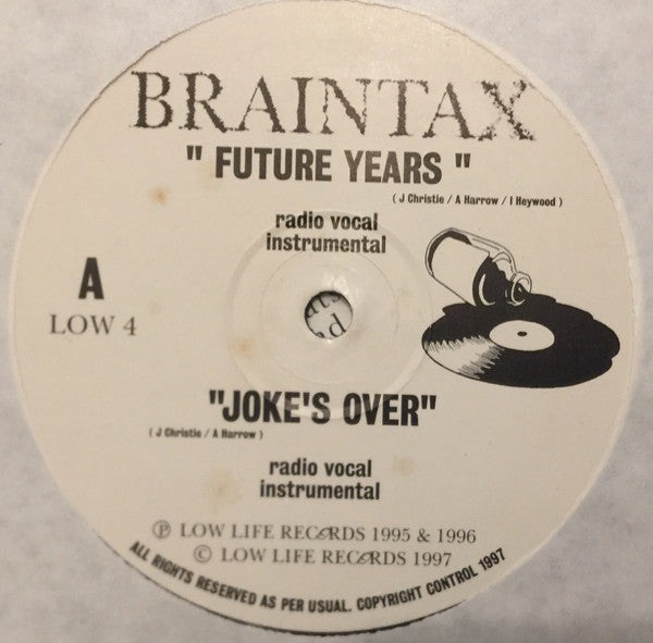 Braintax : Future Years EP (12")