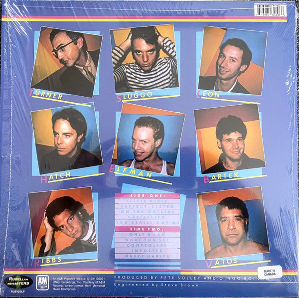 Oingo Boingo : Only A Lad (LP, Album, Ltd, RE, RM, Blu)