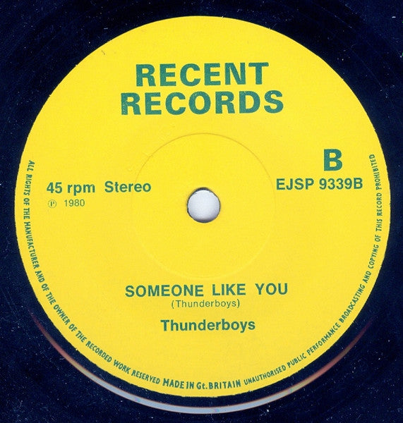 Thunderboys : Fashion (7")