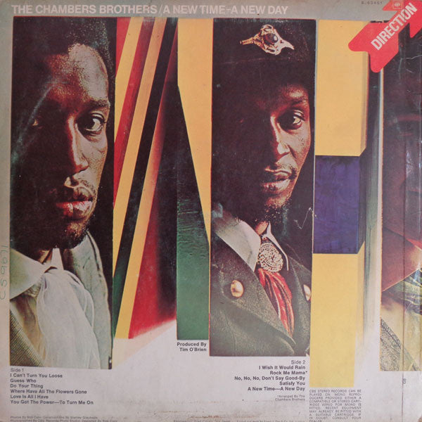 The Chambers Brothers : A New Time - A New Day (LP, Album, Mono)