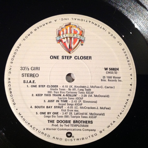 The Doobie Brothers : One Step Closer (LP, Album)