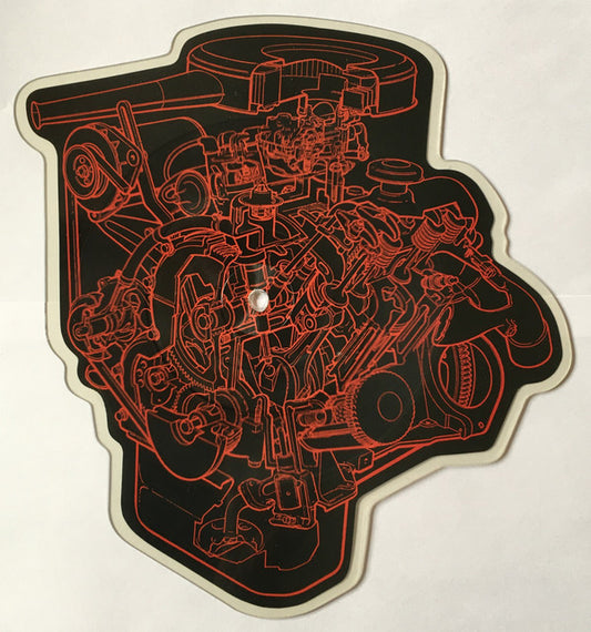 Mike & The Mechanics : Silent Running (On Dangerous Ground) (7", Shape, Single, Pic)
