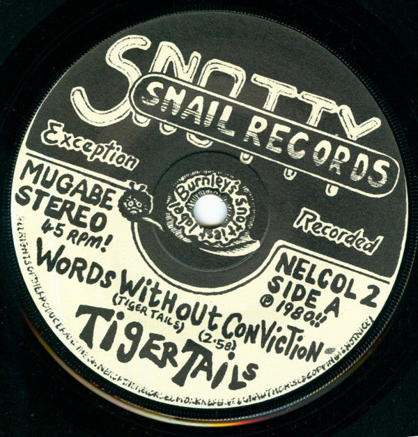 Tiger Tails : Words Without Conviction EP (7", EP)