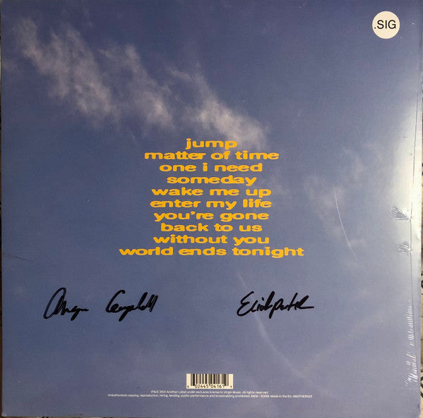 Two Another : Back To Us (LP, Album, Yel)