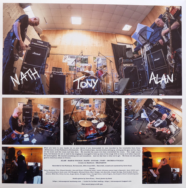 Abrazos : Nothing Gets Changed By Being Polite (LP, Album)