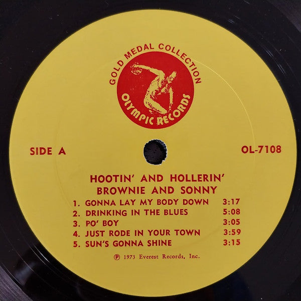 Brownie And Sonny* : Hootin' And Hollerin' (LP, Album)
