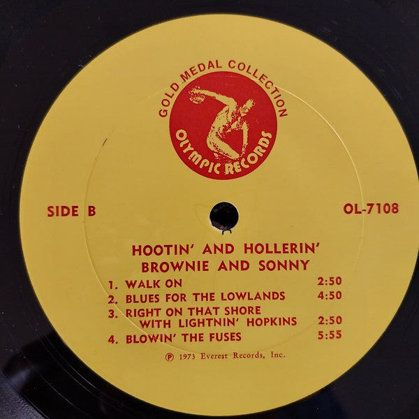 Brownie And Sonny* : Hootin' And Hollerin' (LP, Album)