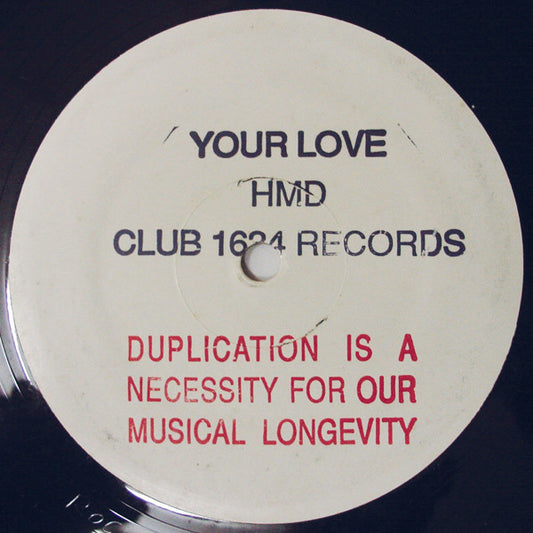 Unknown Artist : Your Love (12", W/Lbl)