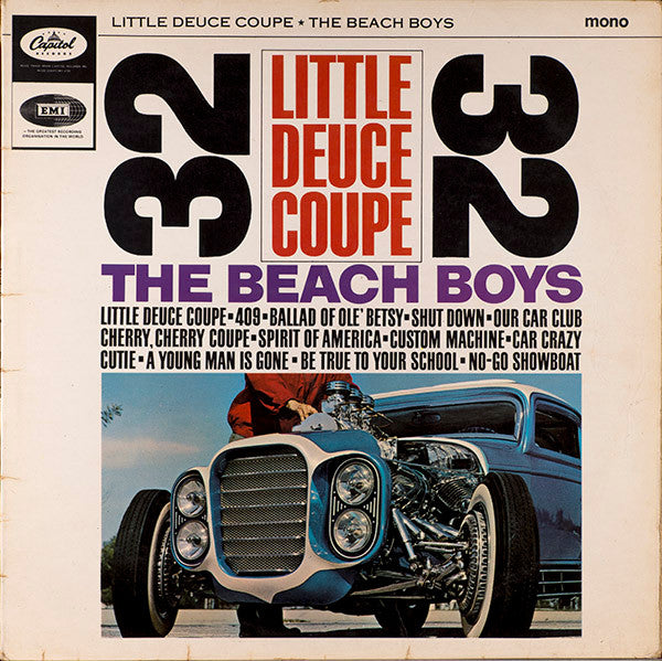 The Beach Boys : Little Deuce Coupe (LP, Album, Mono)