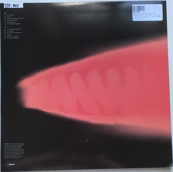 Bloc Party : Alpha Games (LP, Album, Num, Pic, Zoe)