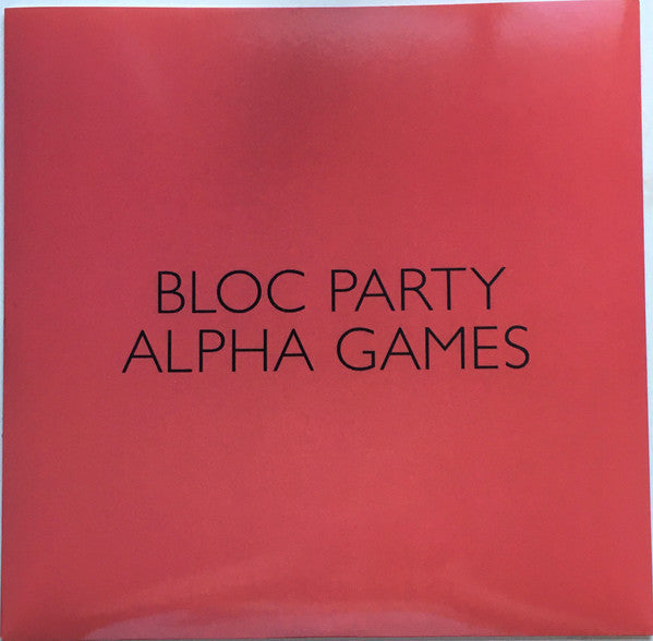 Bloc Party : Alpha Games (LP, Album, Num, Pic, Zoe)