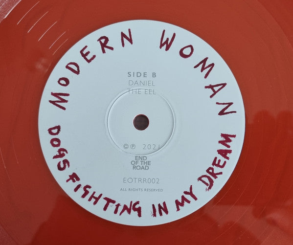 Modern Woman : Dogs Fighting In My Dream (12", EP, Ltd, 'Au)