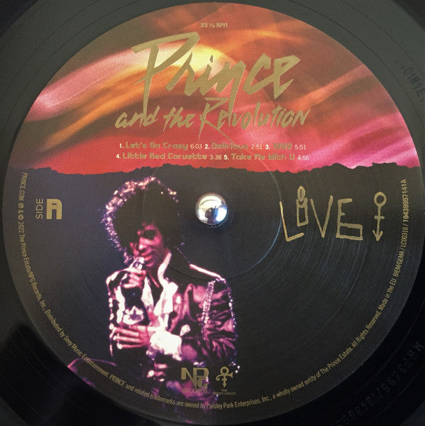Prince And The Revolution : Live (3xLP, Album, RE, RM + Box)