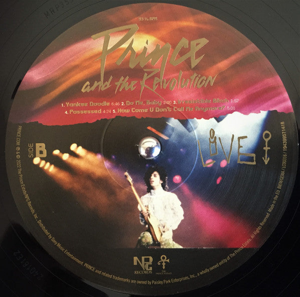 Prince And The Revolution : Live (3xLP, Album, RE, RM + Box)