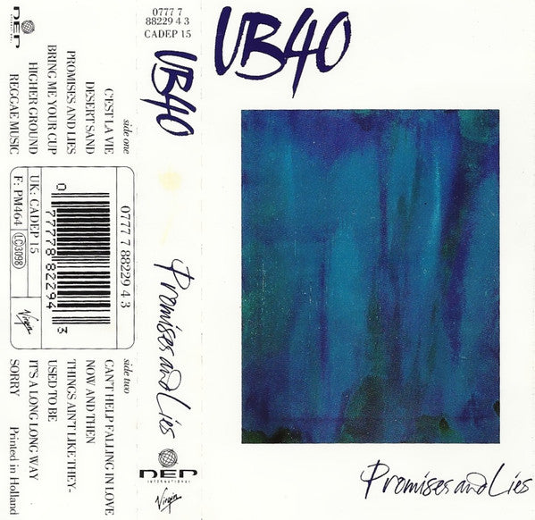 UB40 : Promises And Lies (Cass, Album)