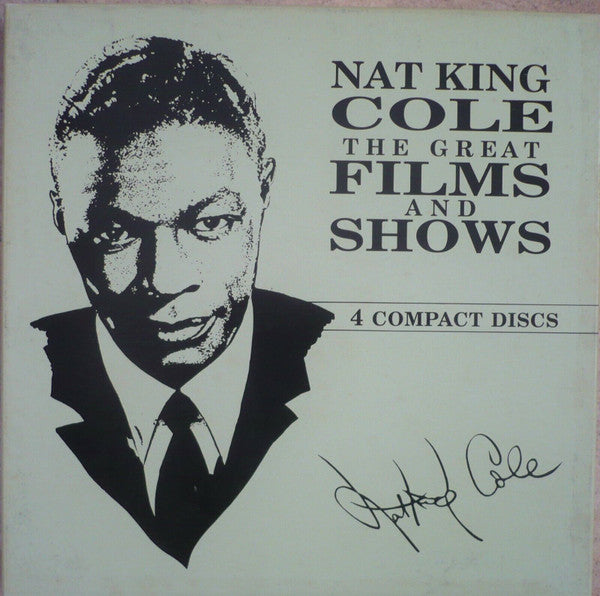Nat King Cole : The Great Films and Shows (4xCD, Comp + Box)