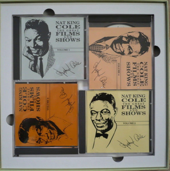 Nat King Cole : The Great Films and Shows (4xCD, Comp + Box)