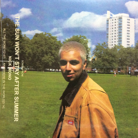 Nick Mono (2) : Songs From The Sun Won't Stay After Summer (7", Single, Ltd)