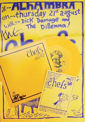 The Chefs (2) : 24 Hours (7", Single, Ltd, RE, Yel)