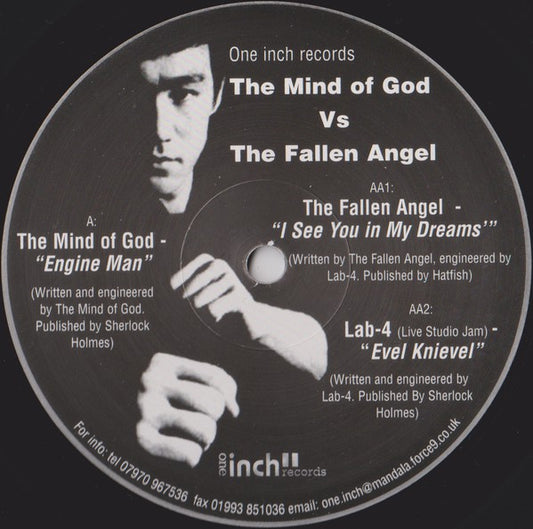 The Mind Of God / Fallen Angel / Lab 4 : Engineman / I See You In My Dreams / Evel Knievel (12")