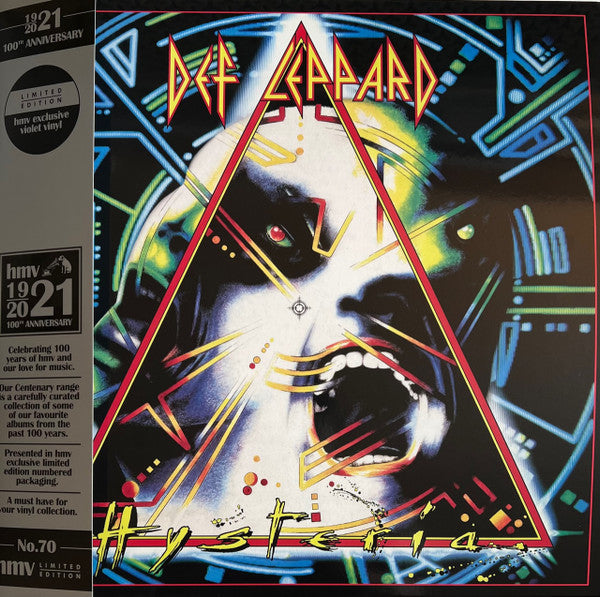 Def Leppard : Hysteria (2xLP, Album, Ltd, RE, Vio)