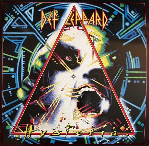 Def Leppard : Hysteria (2xLP, Album, Ltd, RE, Vio)