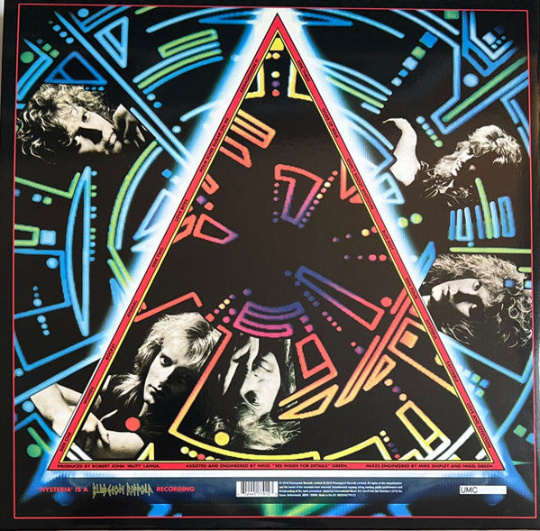 Def Leppard : Hysteria (2xLP, Album, Ltd, RE, Vio)