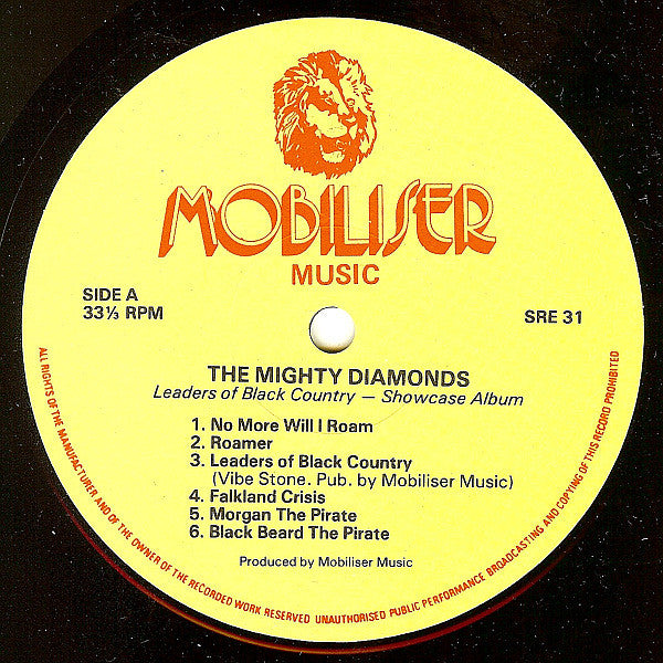 The Mighty Diamonds : Leaders Of Black Countrys - Showcase Album (LP, Album)